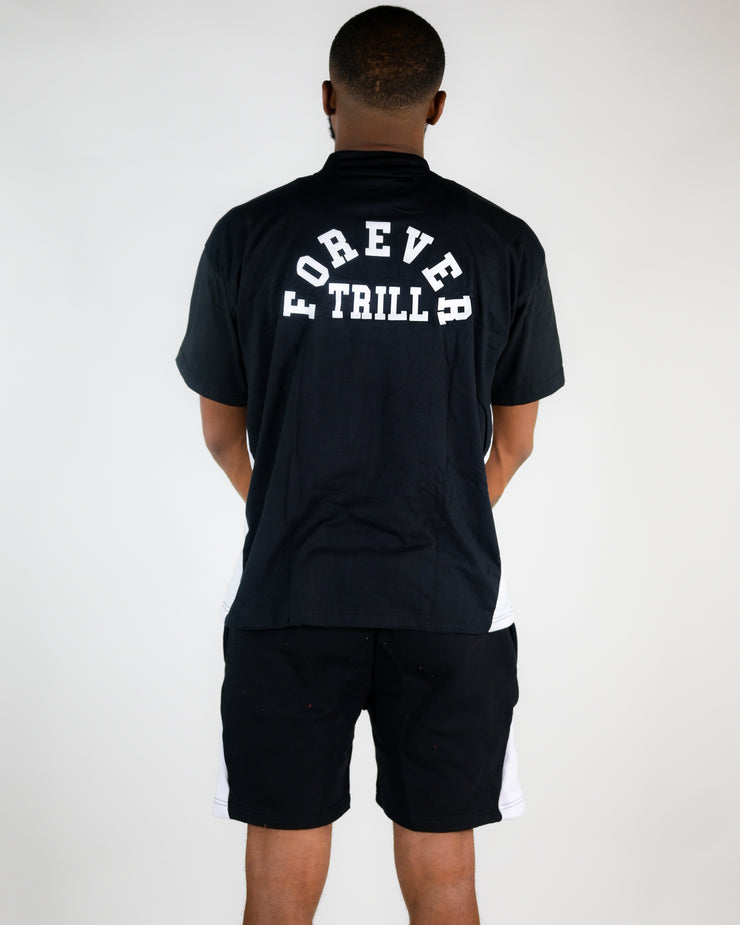 Forever Trill Oversize Shirt - Black