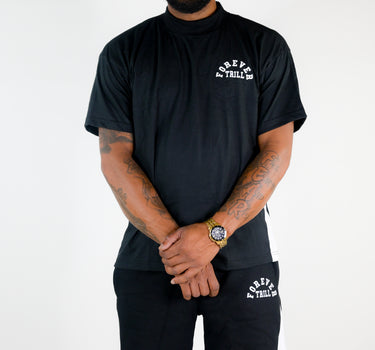 Forever Trill Oversize Shirt - Black
