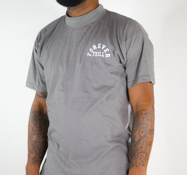 Forever Trill Oversize Shirt - Gray/White