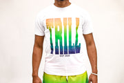 Ombre Trill Logo Tee - Rainbow