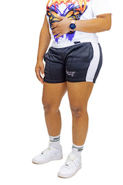 Trillest Women Track Shorts - Black