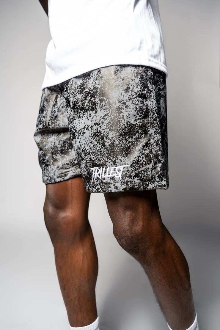 Reflective Trillest Shorts - Textured