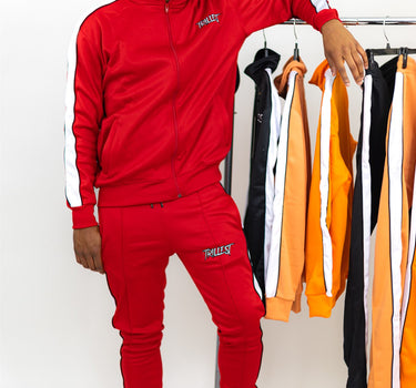 Trillest Signature Red Track Jacket