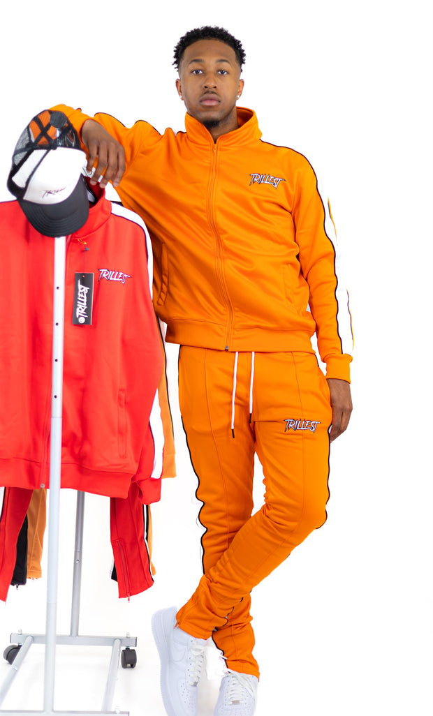 Trillest Signature Orange Track Jacket