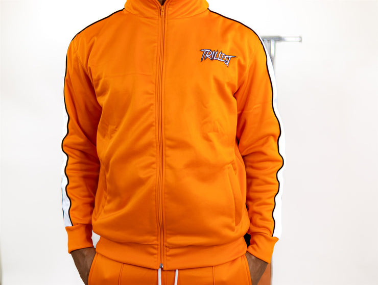 Trillest Signature Orange Track Jacket