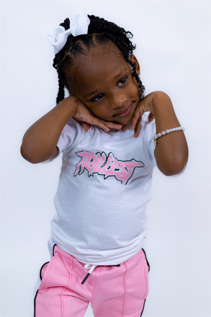 Pink/White Trillest Big Kids Set