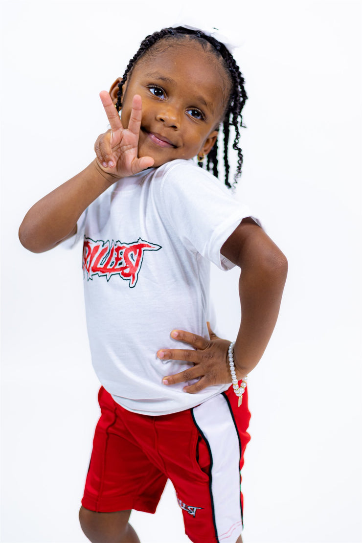 Red/White Trillest Little Kids Set