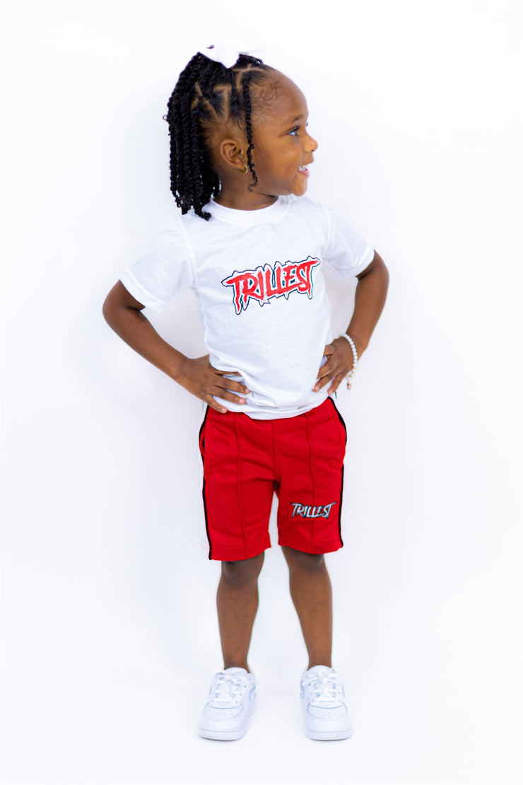 Red/White Trillest Little Kids Set