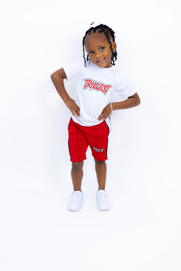 Red/White Trillest Little Kids Set