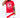 Windbreaker Shorts - White/Red/Black
