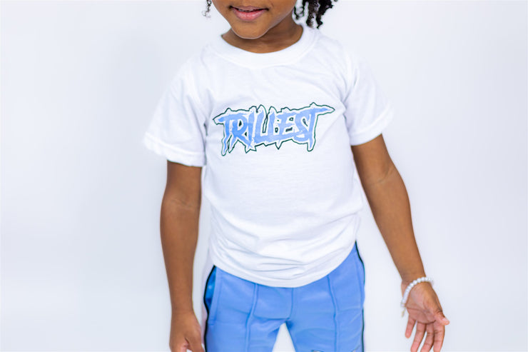 Sky Blue/White Trillest Big Kids Set