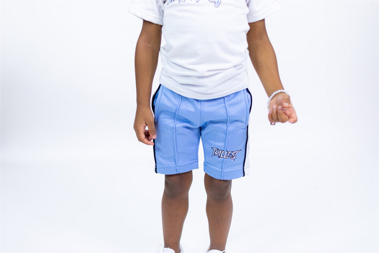 Sky Blue/White Trillest Little Kids Set