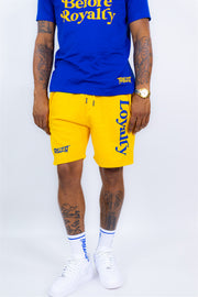 Loyalty Shorts - Yellow/Royal Blue