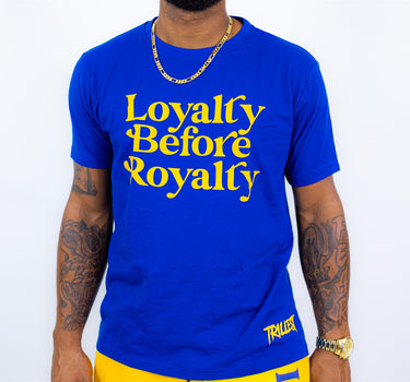 Loyalty Before Royalty - Royal/Yellow
