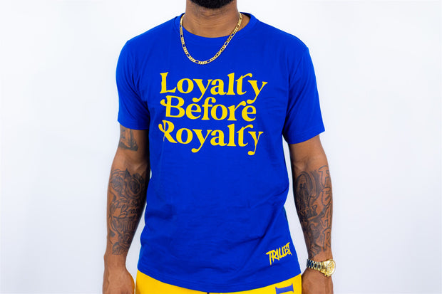 Loyalty Before Royalty - Royal/Yellow