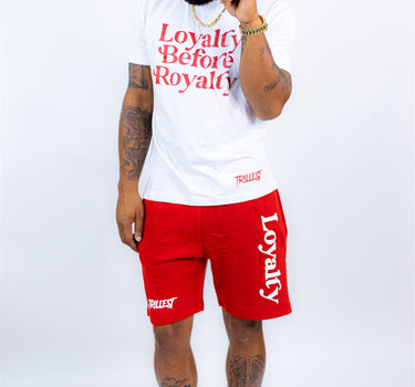 Loyalty Shorts - Red/White