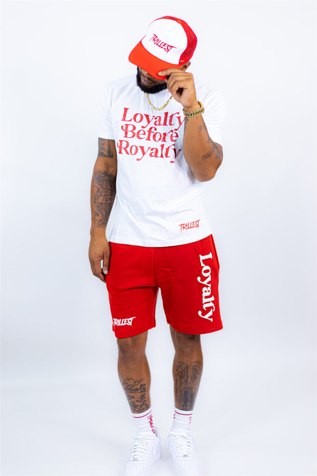 Loyalty Shorts - Red/White