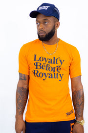 Loyalty Before Royalty - Orange/Blue