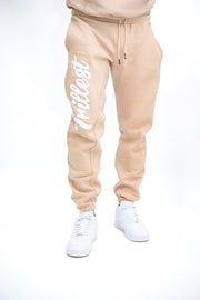 Trillest Oversize Sweatpants - Cream\White