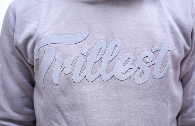 Trillest Oversize Hoodie - Gray\Gray