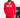 Trillest Zip Up Hoodie - Red\White