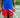 Royal Blue 2 Stripe Logo Tee