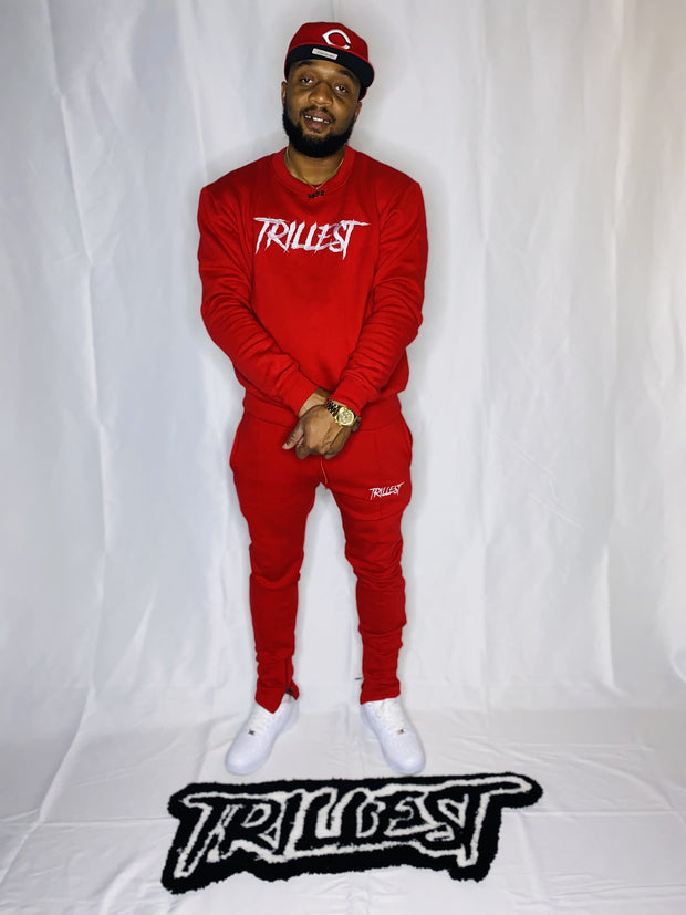 Trillest Red Lux Unisex Crewneck