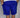Trillest Royal Blue Cotton Fleece Shorts