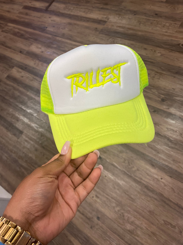 Trillest Neon Trucker Hat