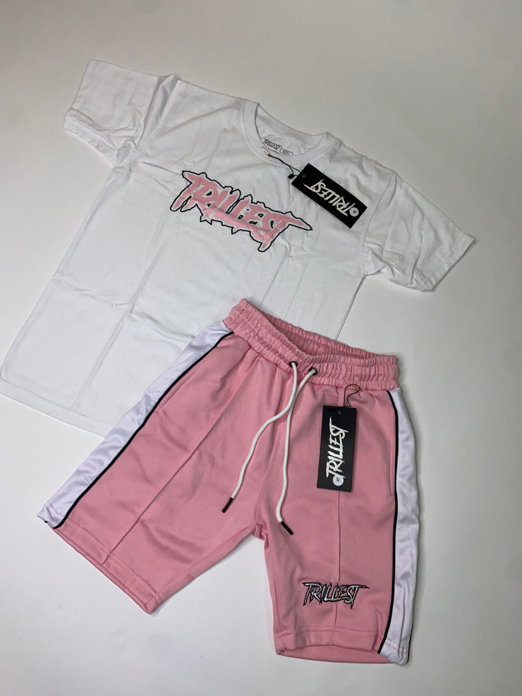 Pink/White Trillest Big Kids Set