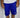Trillest Royal Blue Cotton Fleece Shorts