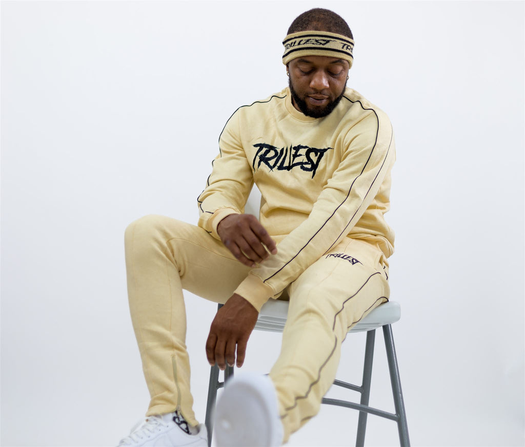 Trillest Headband - Vanilla\Black