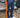 Trillest Stacked Track Pants - Navy Blue/Orange