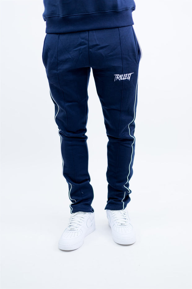 Trillest Navy/White Lux 2.0 Unisex Joggers