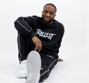 Trillest Black/White Lux 2.0 Crewneck
