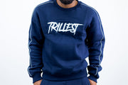 Trillest Navy/White Lux 2.0 Crewneck