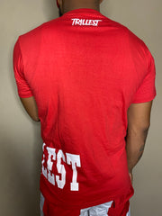 Trillest Pocket Tee - Red/White