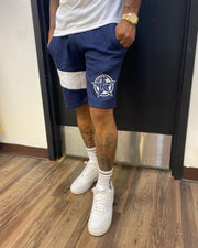 Navy Blue/White TC Stripe Shorts