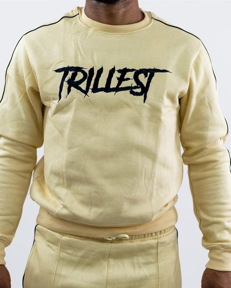 Trillest Vanilla/Black Lux 2.0 Crewneck