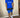 Stay Trill Black/Royal 2 Tone Shorts