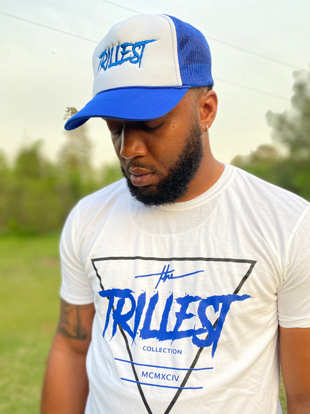 Trillest Royal Blue/Black Pyramid Tee