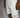 Trillest White Cotton Fleece Shorts