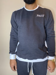 Trillest Black/White Unisex Crewneck