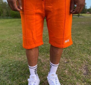 Trillest Orange Shorts