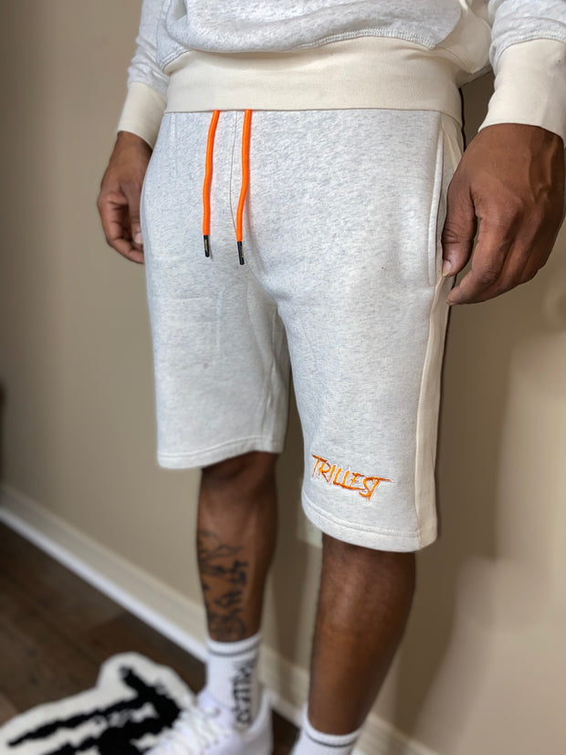 Trillest Cream/Orange Unisex Shorts