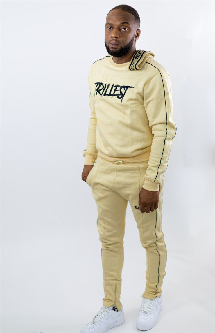 Trillest Vanilla/Black Lux 2.0 Crewneck