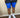 Stay Trill Black/Royal 2 Tone Shorts