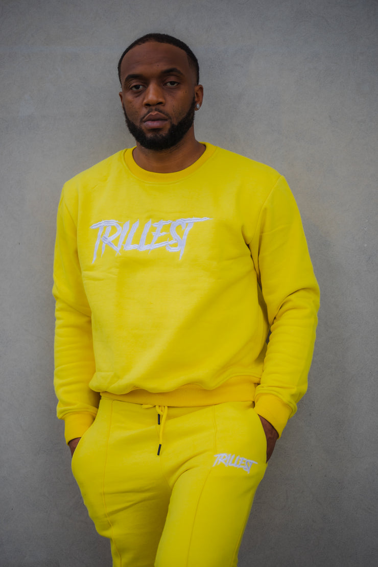 Trillest Yellow Lux Unisex Crewneck