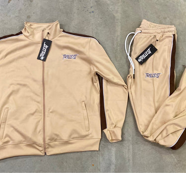 Trillest Signature Camel/Brown Track Pants