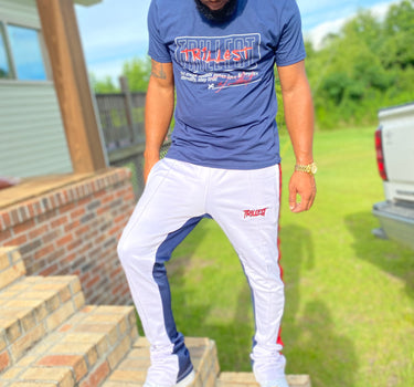 Trillest Definition - Navy/Red/White Tee